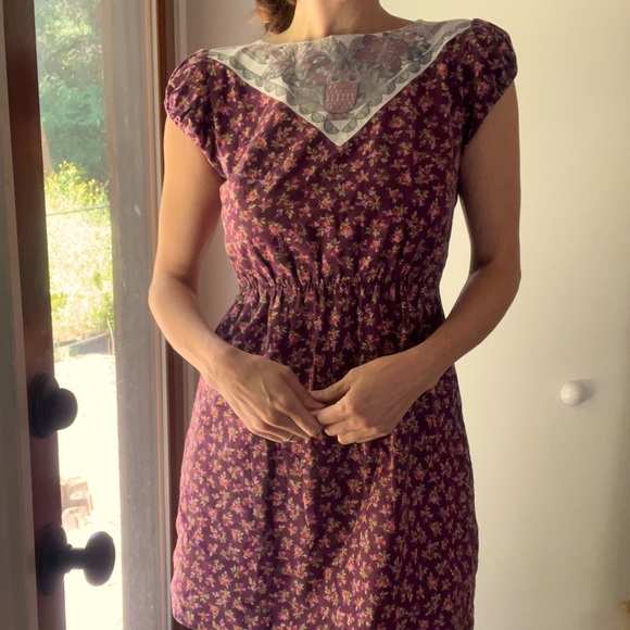 Supayana dress with cute owl print - Picture 4 of 5